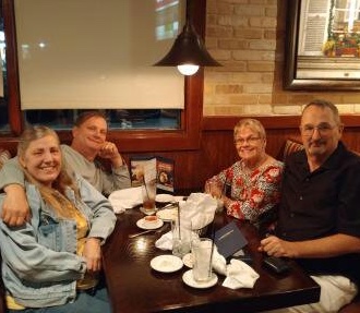 Dinner with JR and Susan